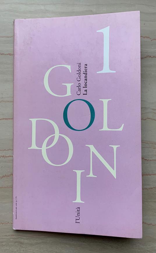 La locandiera - Carlo Goldoni - copertina