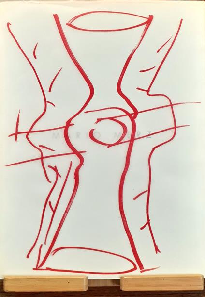 Mario Merz L'orizont de la lumière - Vera Van Laer Gallery 1996 - Mario Merz - copertina