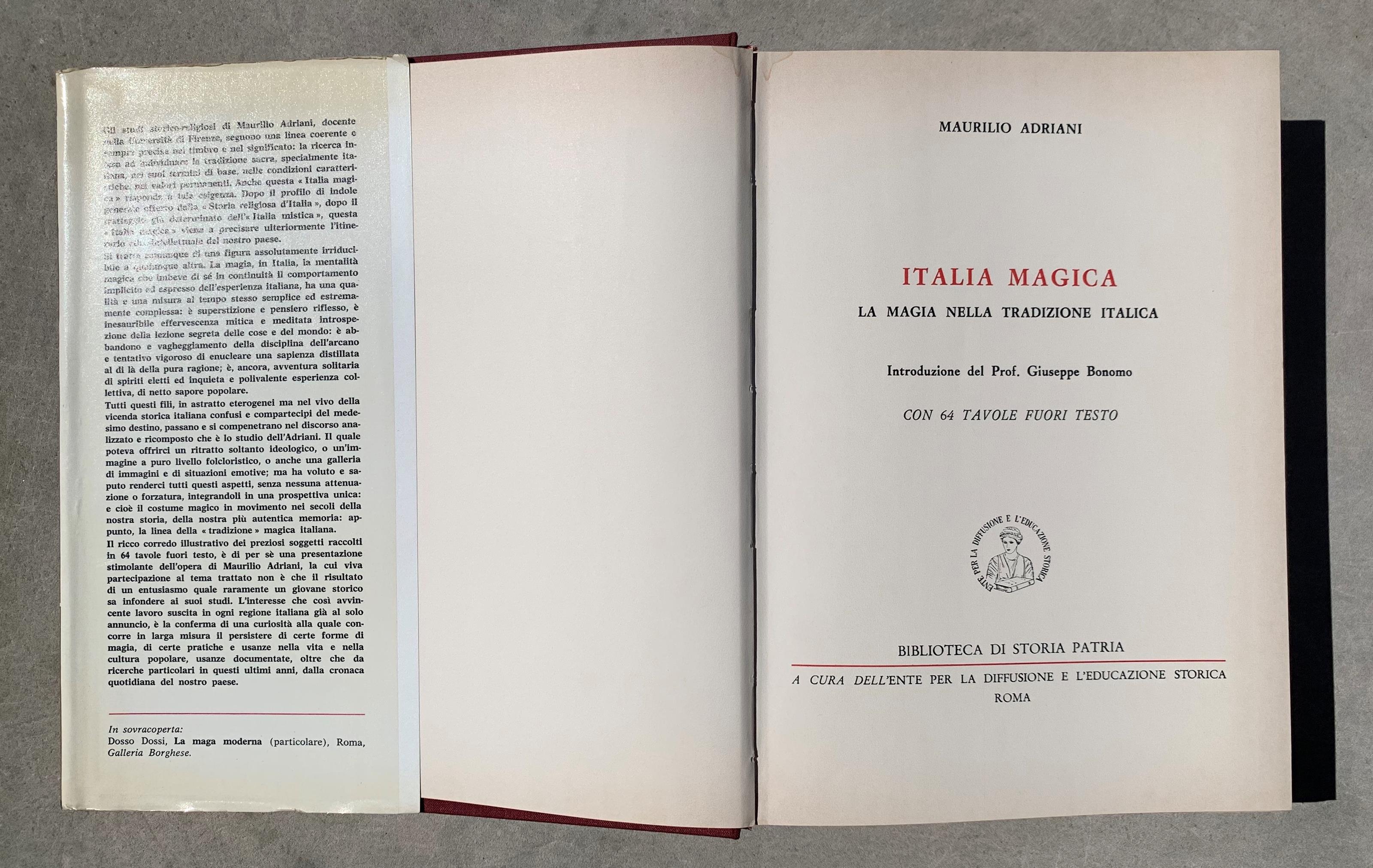 Italia magica. La magia nella tradizione italica