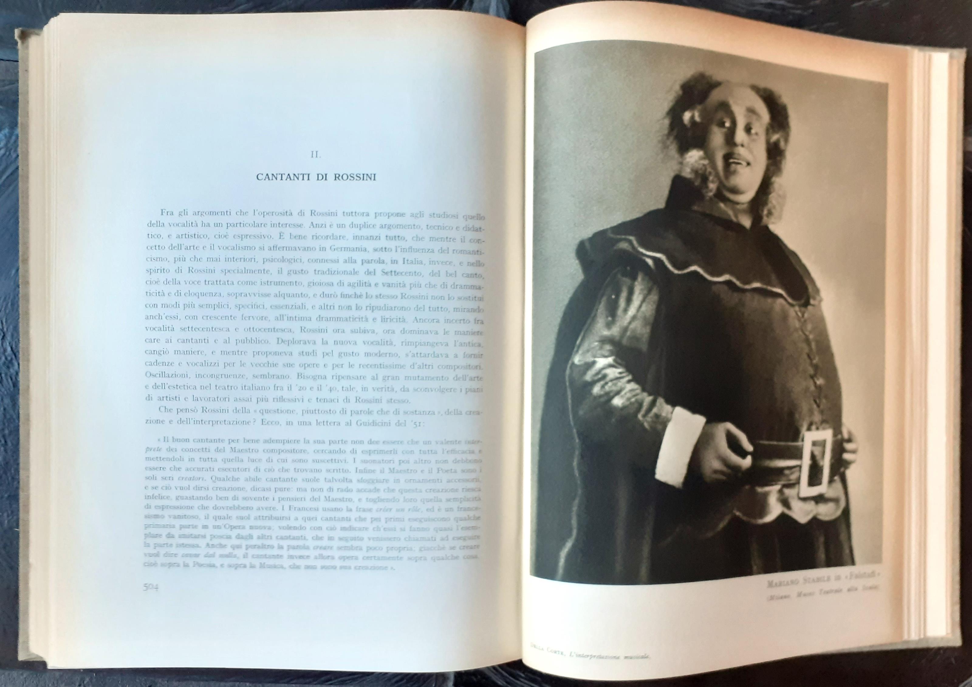 L' interpretazione musicale e gli interpreti UTET 1951