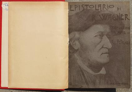 Epistolario di Wagner Editore Solmi Milano 1907 - Richard Wagner - copertina