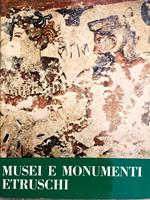 Musei e Monumenti Etruschi Istituto Geografico De Agostini Novara 1960