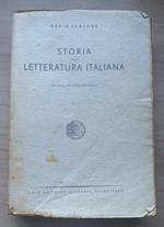 Storia della letteratura italiana