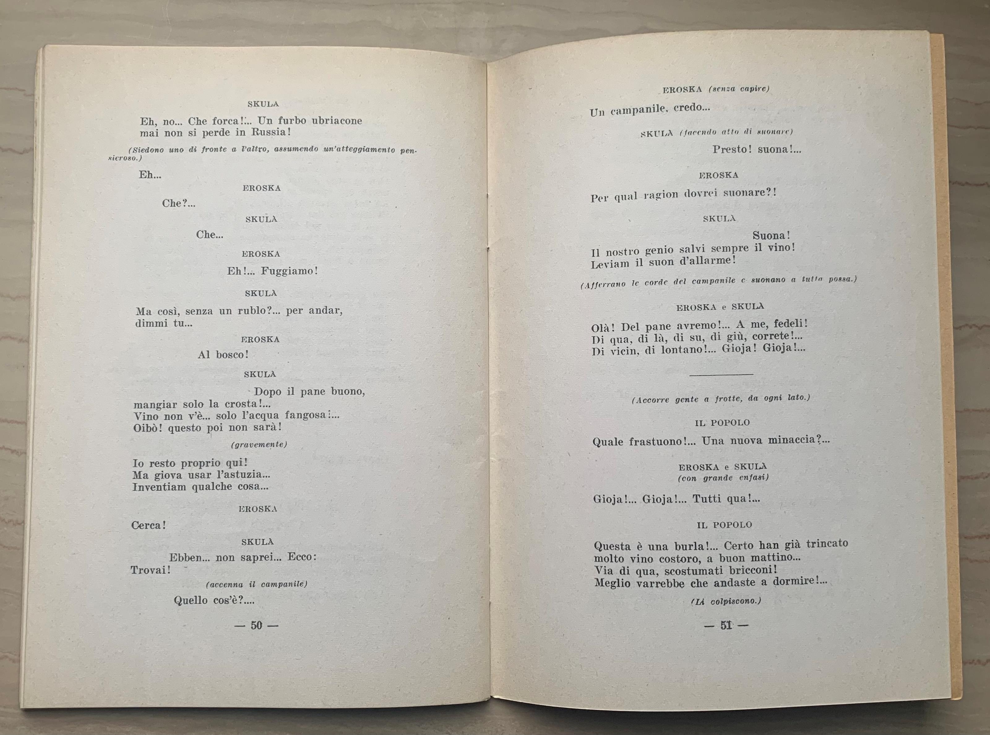 Il principe Igor. Opera in tre Atti e un Prologo