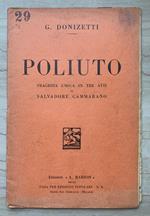 Poliuto. Tragedia lirica in tre atti