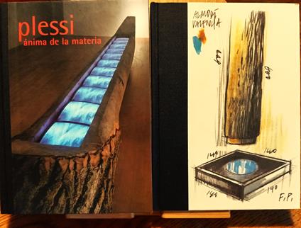 Catalogo Plessi Anima della materia Almodi Valencia marzo 2000 - Fabrizio Plessi - copertina