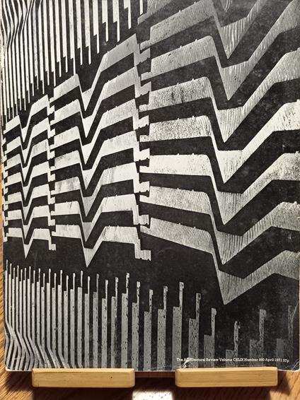 THE ARCHITECTURAL REVIEW N° 890 April 1971 - copertina