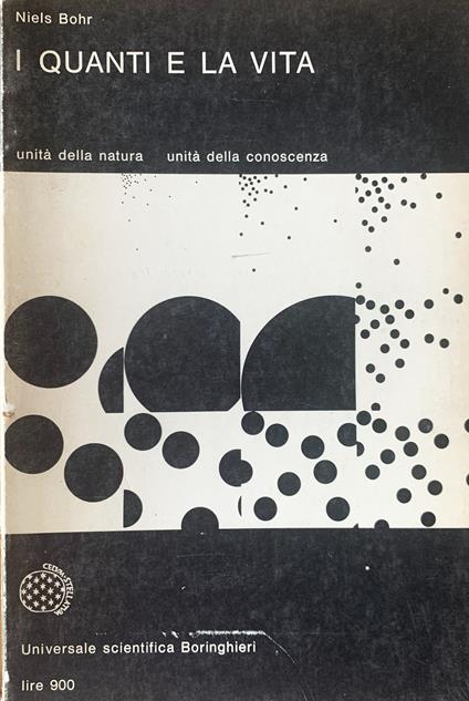 I Quanti E La Vita - Niels Bohr - copertina