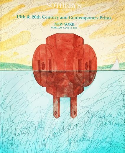 Catalogo asta Prints New York 1995 - copertina