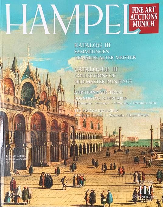 Hampel Katalog Iii Fine Art Auctions 2018 - copertina