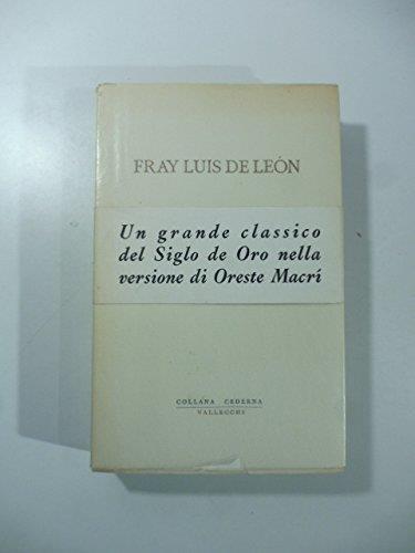Poesie - Fray Luis de Leon - copertina