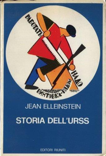 Storia dell'URSS - Jean Elleinstein - copertina