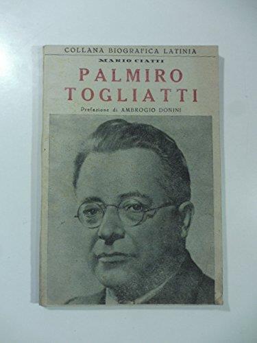 Palmiro Togliatti - Marco Ciatti - copertina