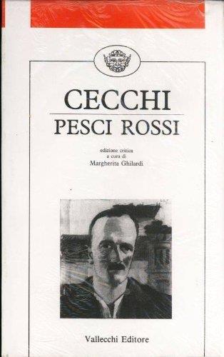 Pesci rossi - Emilio Cecchi - copertina