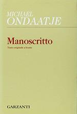 Manoscritto. Testo originale a fronte