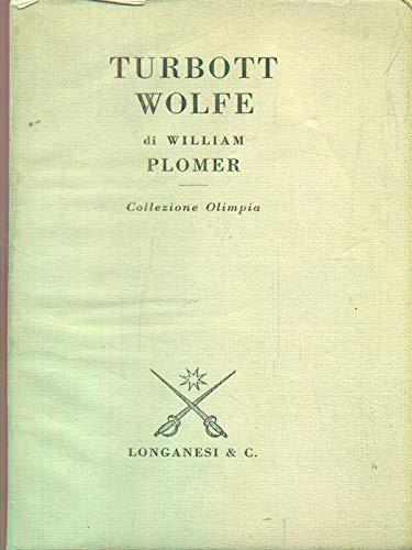 Turbott Wolfe - William Plomer - copertina