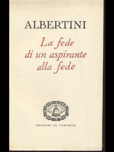 La fede di un aspirante alla fede