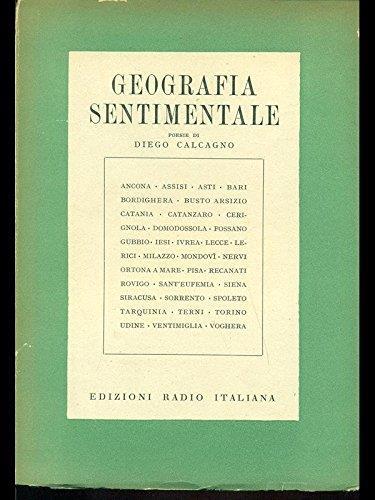 Geografia sentimentale - Diego Calcagno - copertina