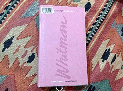 Foglie d'erba - Walt Whitman - copertina