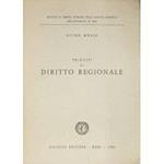Principi di diritto regionale: ordinamento e organizzazione delle regioni a statuto ordinario