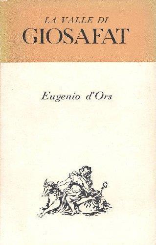 La valle di Giosafat - Eugenio D'Ors - copertina