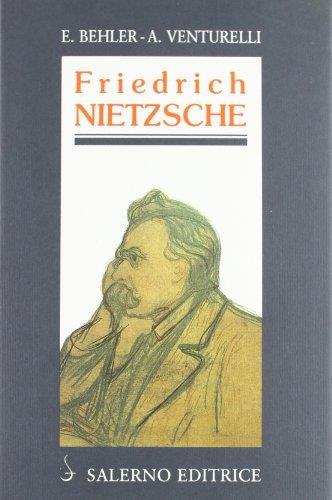 Friedrich Nietzsche - Ernst Behler - copertina
