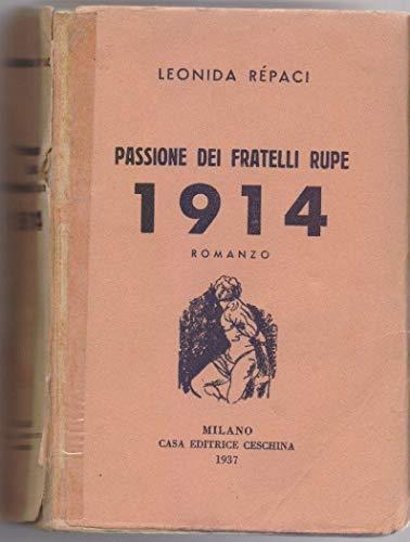 I fratelli Rupe - Leonida Rèpaci - copertina