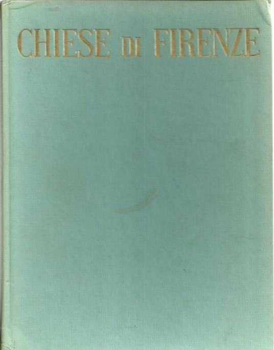 chiese di Firenze - Emma Micheletti - copertina