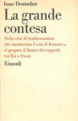 La Grande Contesa - Isaac Deutscher - copertina