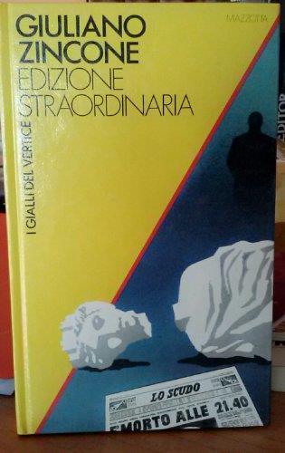 Edizione straordinaria - Giuliano Zincone - copertina
