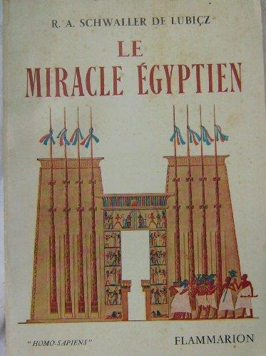 Le miracle egyptien - copertina