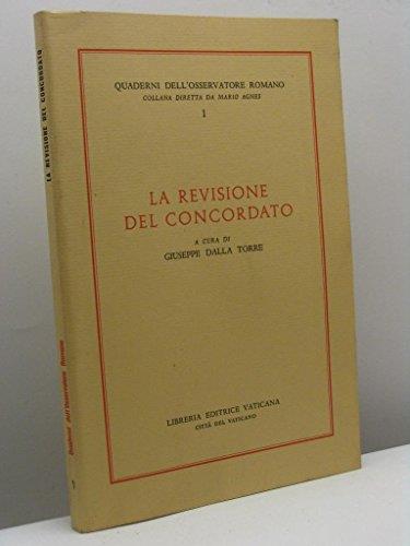 La revisione del Concordato