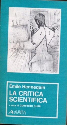La critica scientifica - Emile Hennequin - copertina