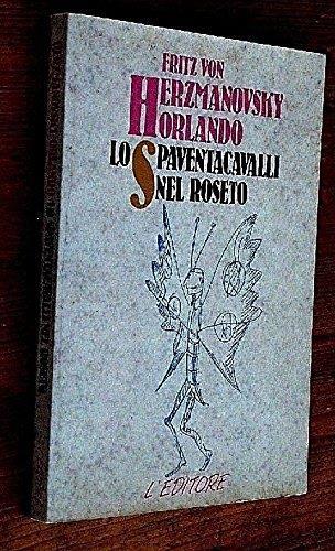 Lo spaventacavalli nel roseto - Fritz von Herzmanovsky - copertina