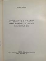 Popolazione e sviluppo economico della Liguria nel secolo 19