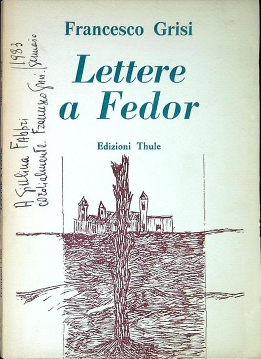 Lettere a Fedor - Francesco Grisi - copertina
