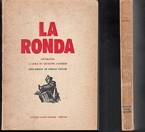 La Ronda. Antologia - Giuseppe Cassieri - copertina