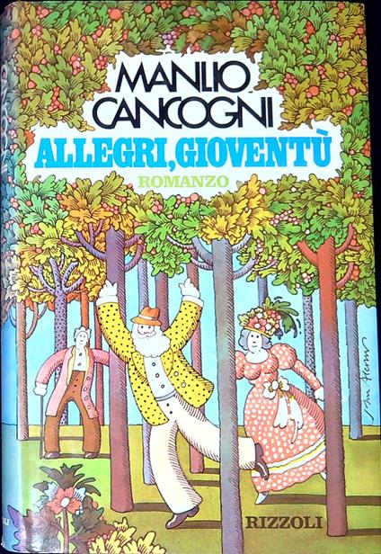 Allegri, gioventù - Manlio Cancogni - copertina
