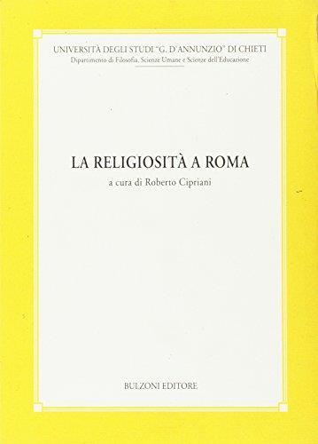 La religiosità a Roma - Roberto Cipriani - copertina