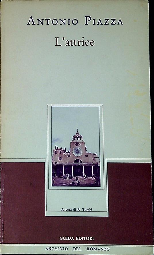 L' Attrice - Antonio Piazza - copertina