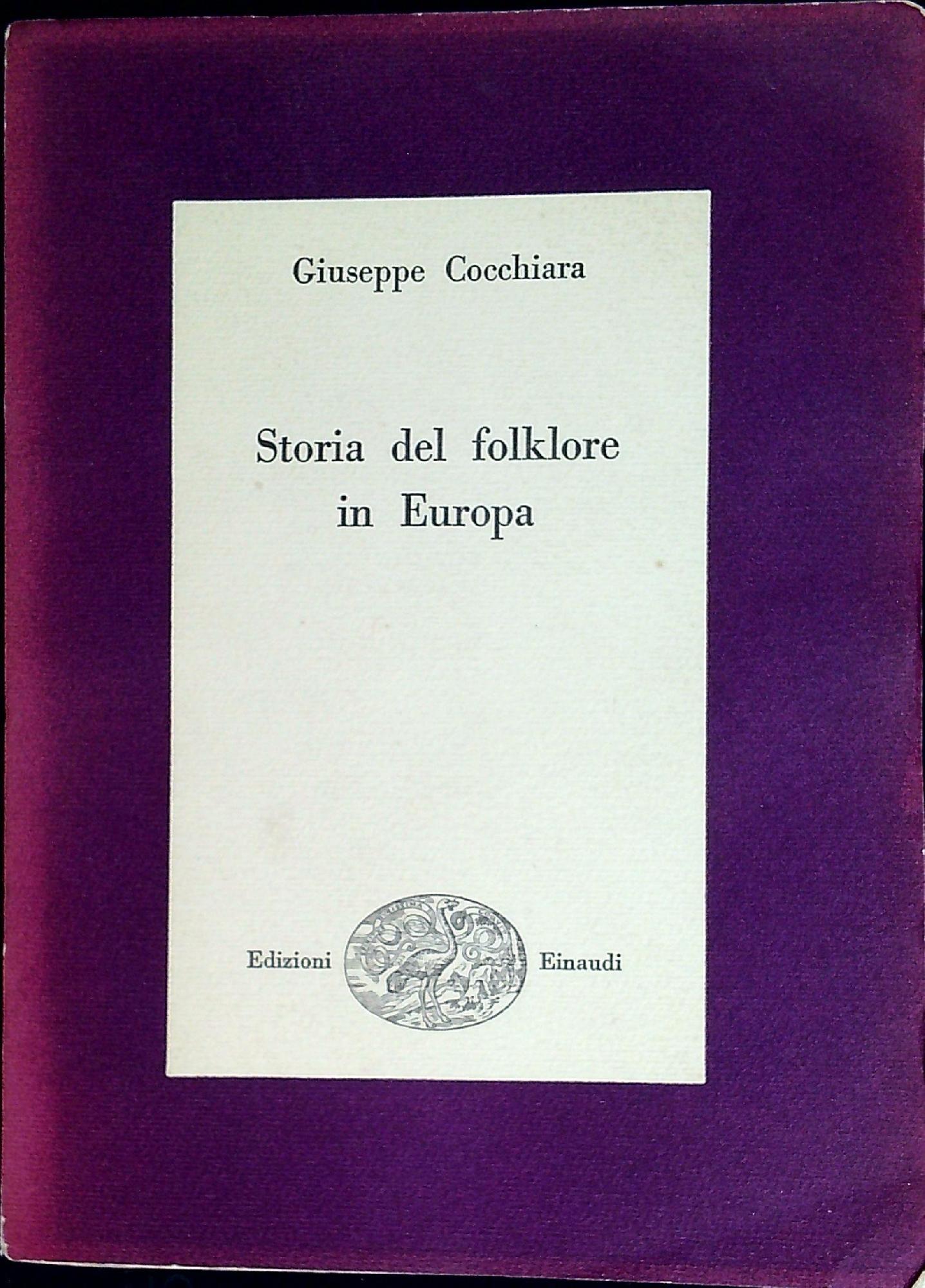 Storia del folklore in Europa