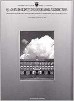 Quaderni dell'Istituto di storia dell'architettura. Nuova serie: 42