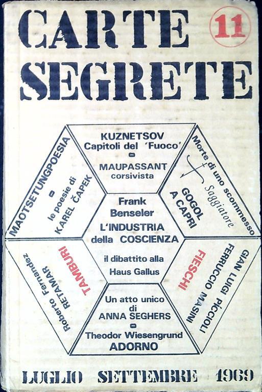 Carte Segrete 11 - copertina