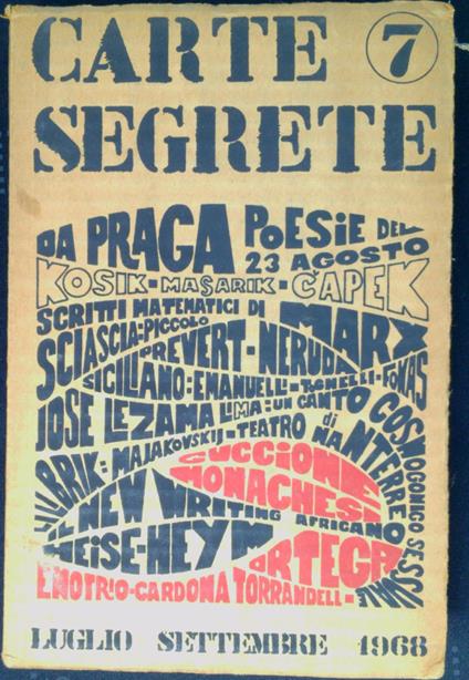 Carte Segrete n.7 - copertina