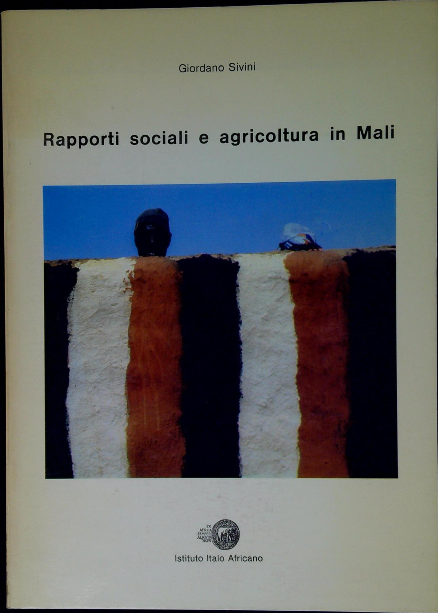 Rapporti sociali e agricoltura in Mali