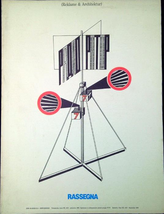 Rassegna 43 Reklame & Architektur - copertina