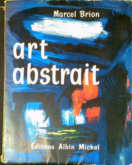 Art abstrait - Marcel Brion - copertina