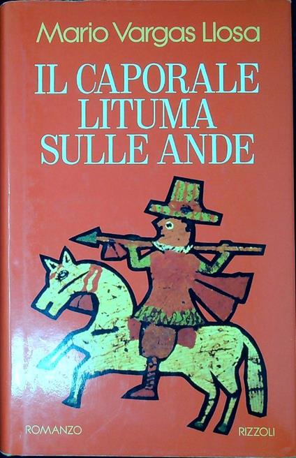 Il caporale Lituma sulle Ande - Mario Vargas Llosa - copertina