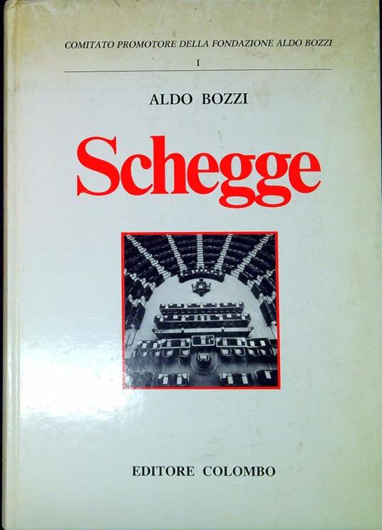 Schegge - Bozzi Aldo - copertina