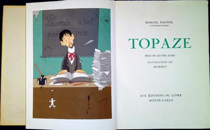 Topaze : pièce en quatre actes - Marcel Pagnol - copertina